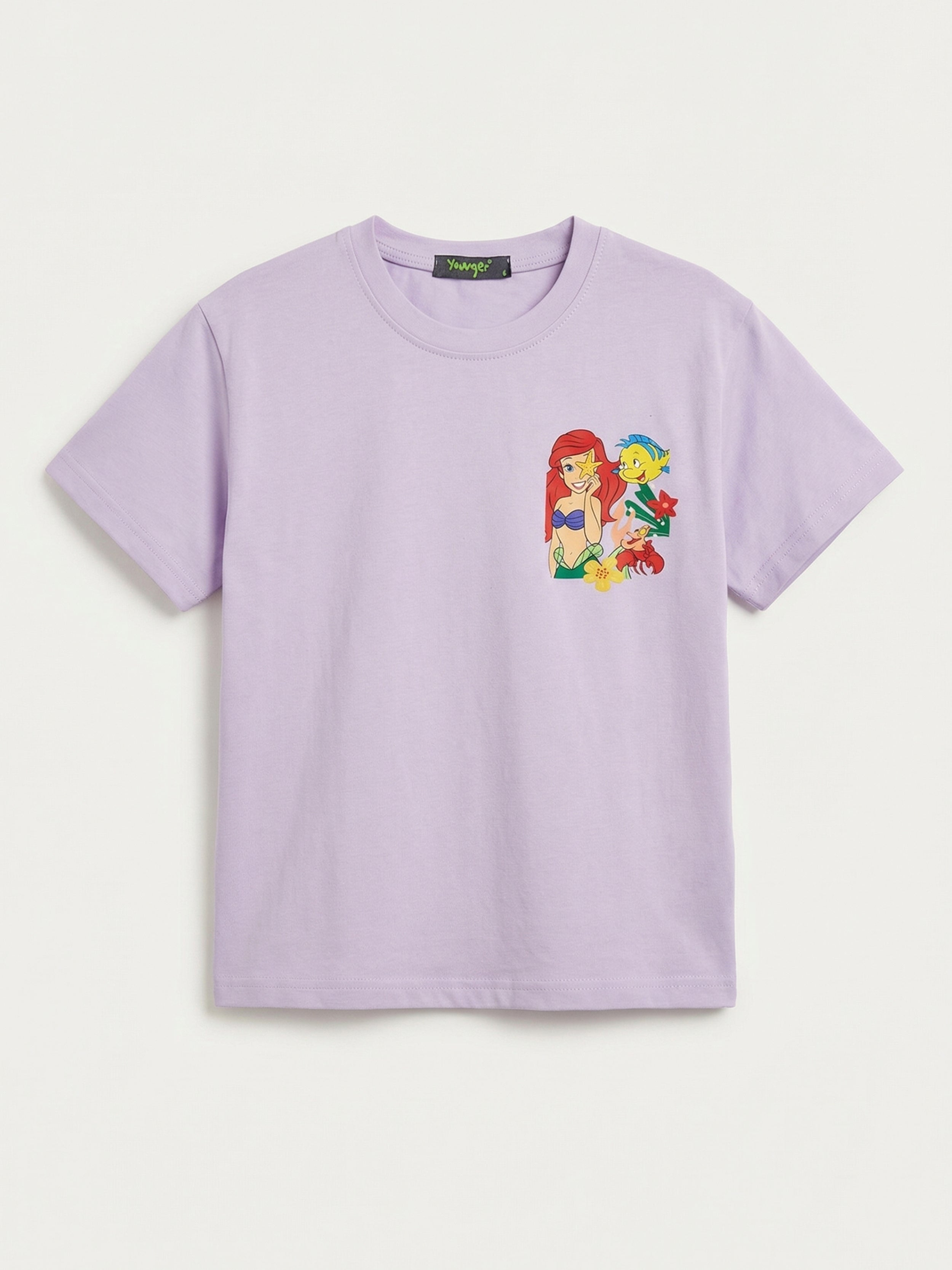 Little Mermaid kid Tee  - Lavender