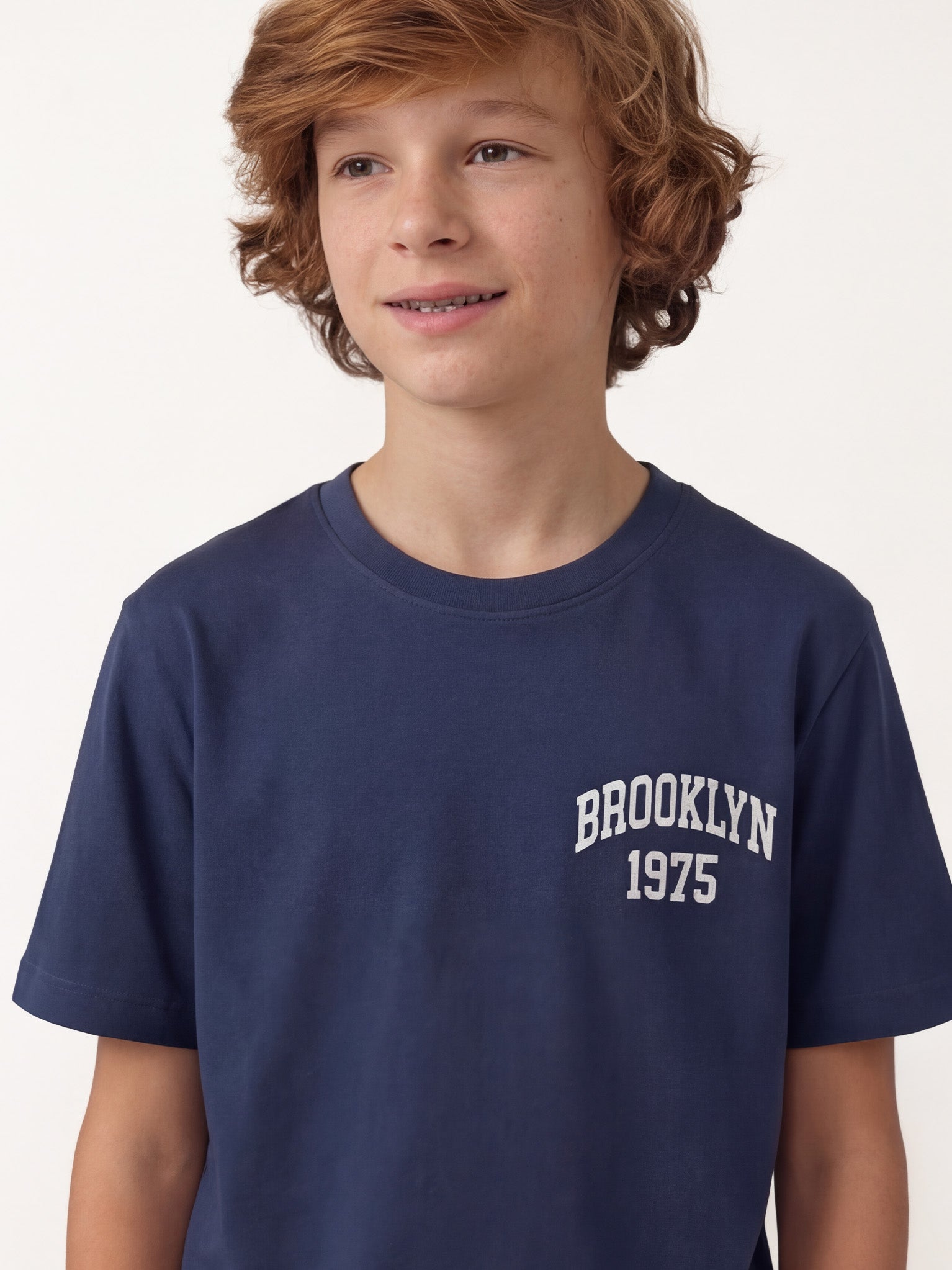 Brooklyn 1975 Tee – Navy Blue