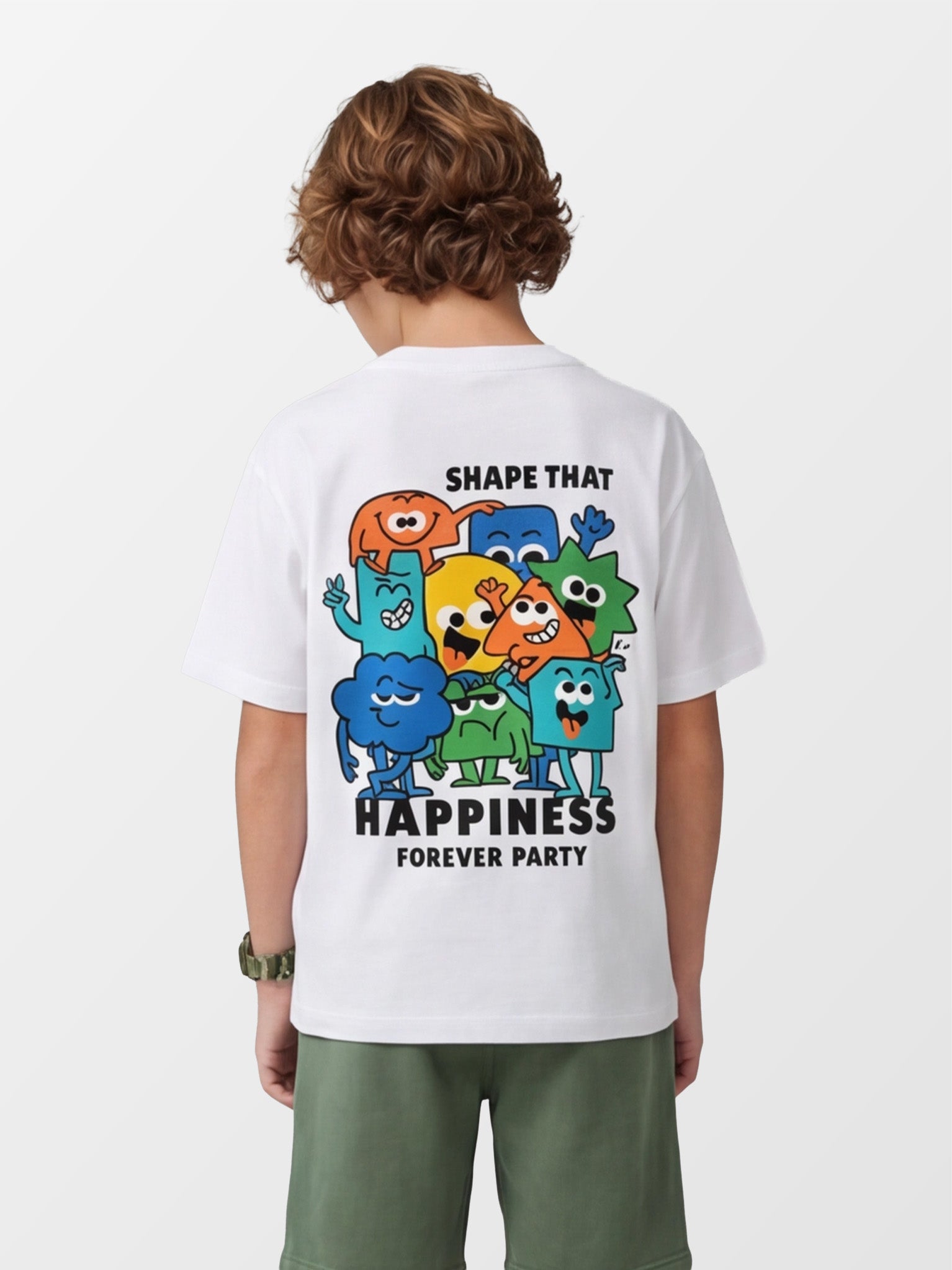 Frist Have Fun Kid Tee - White