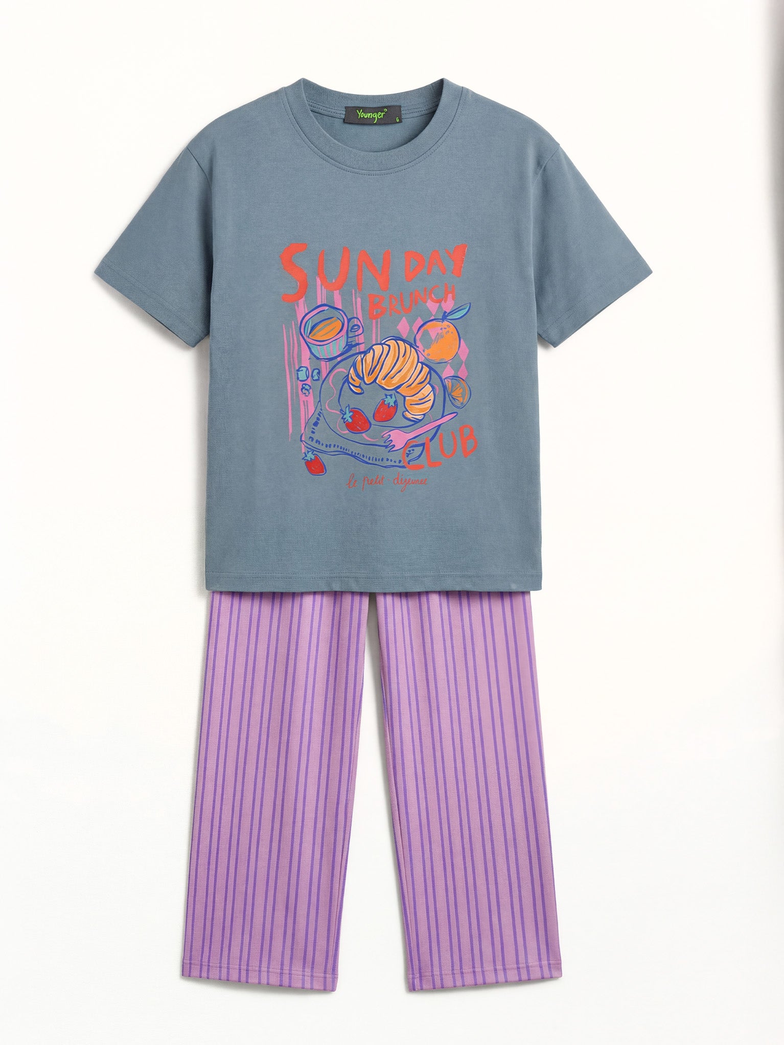 Sunday Brunch Set – Blue & Lilac