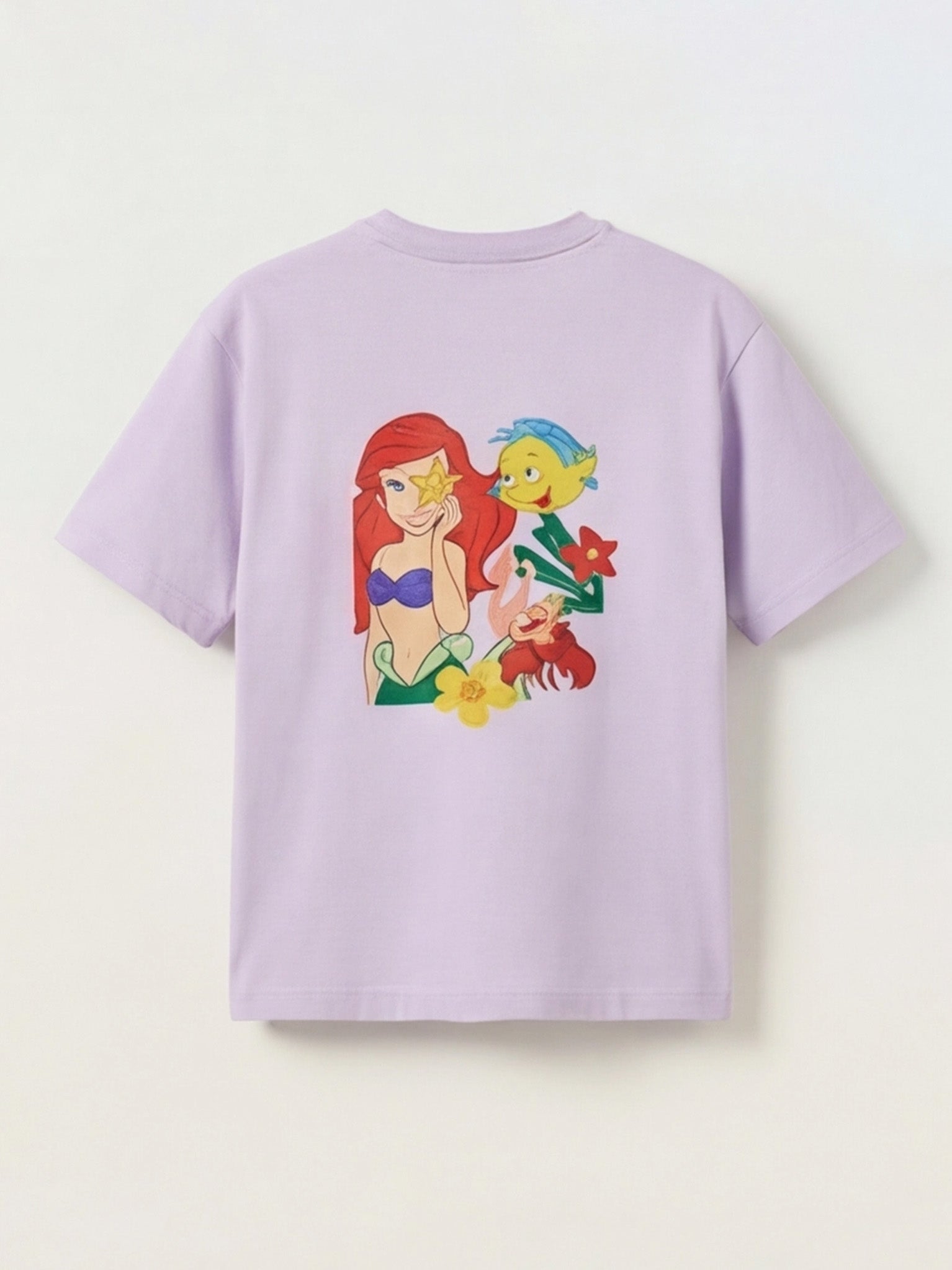 Little Mermaid kid Tee  - Lavender