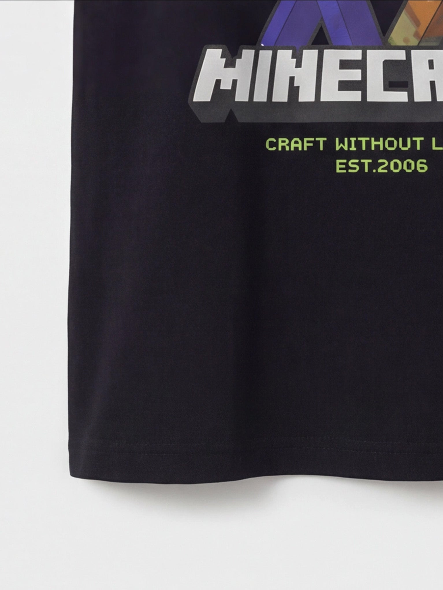 Minecraft Adventure Tee Kid - Black