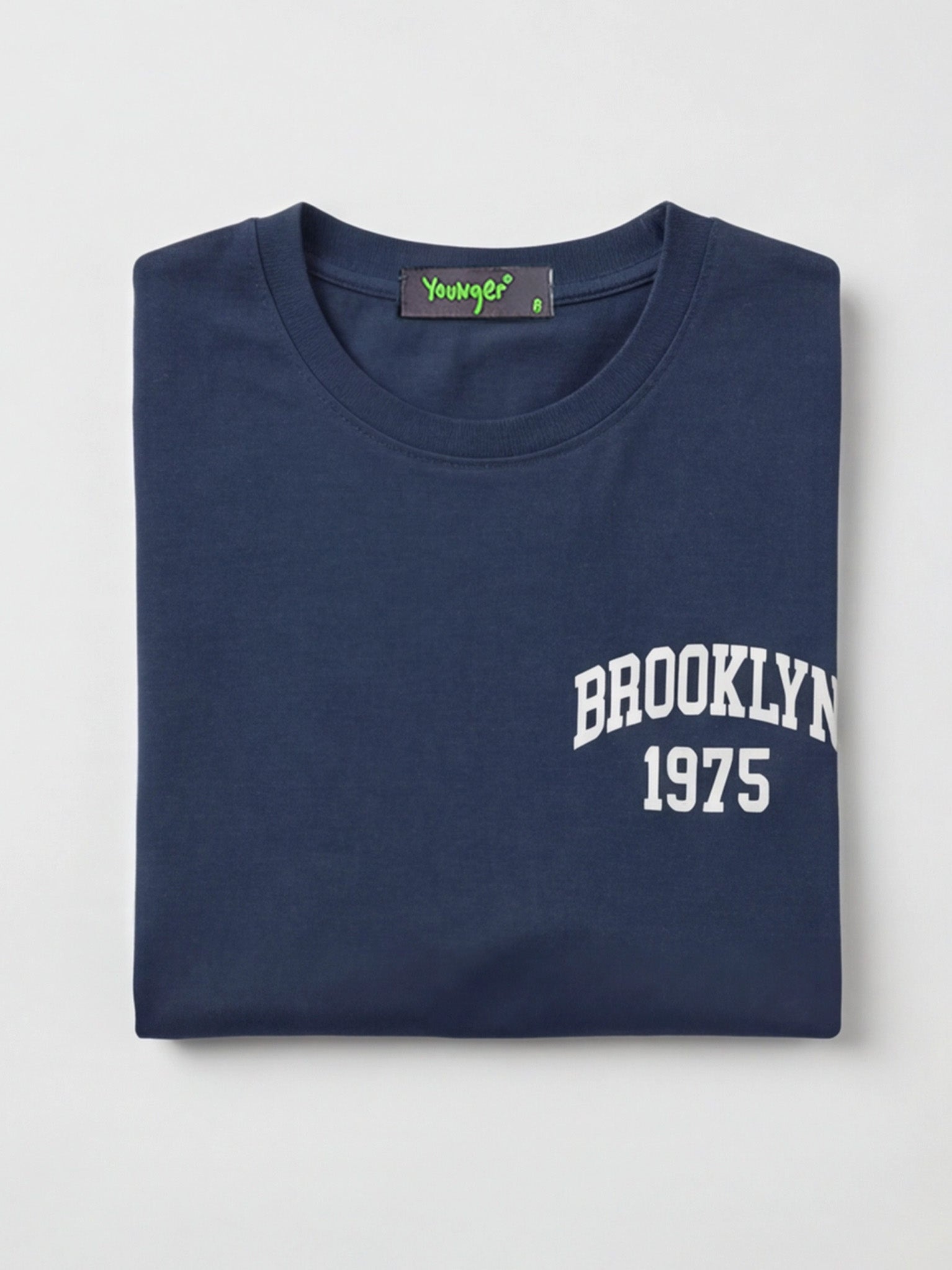 Brooklyn 1975 Tee – Navy Blue