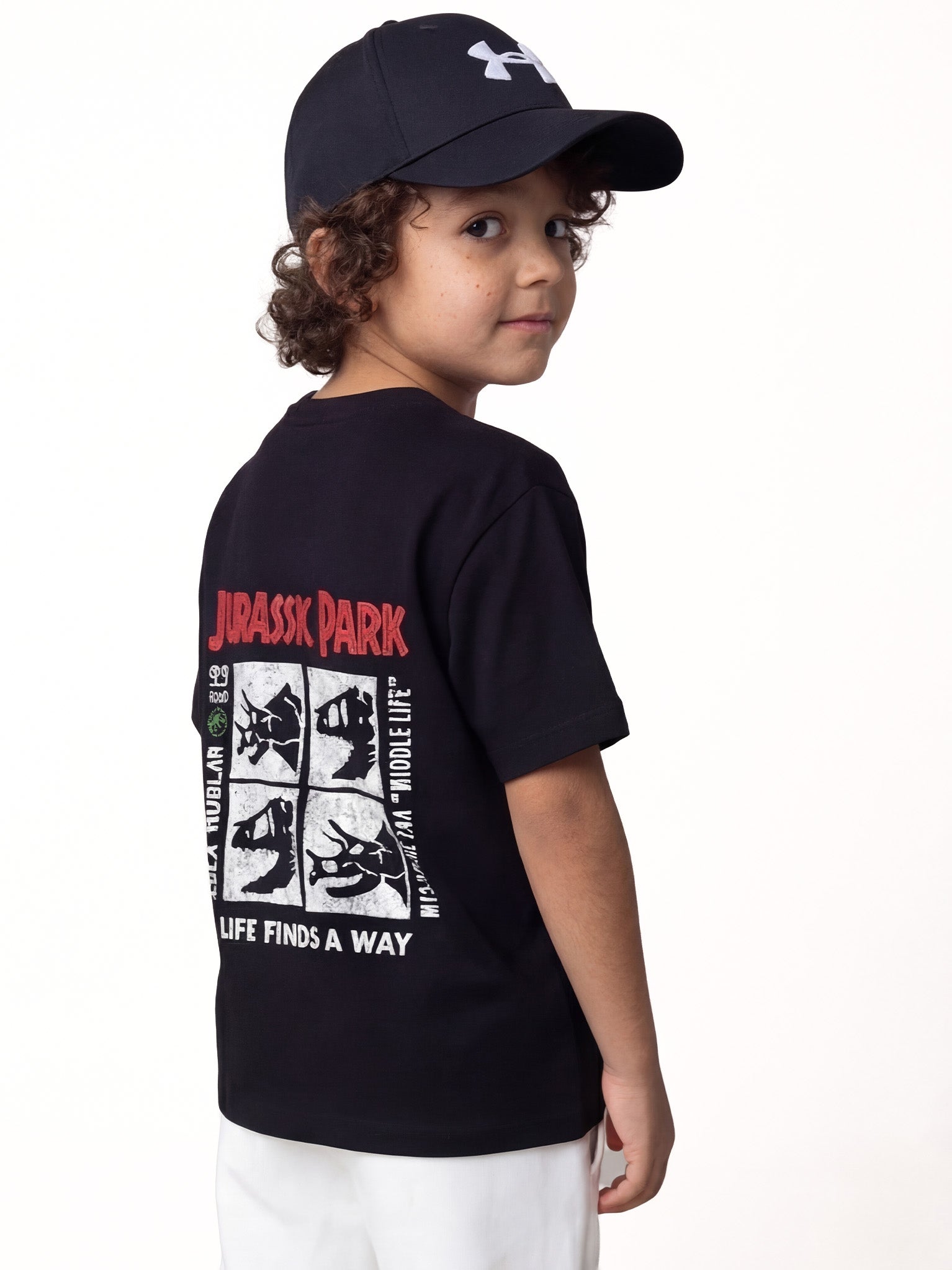 Jurassic Park Graphic Tee - Black
