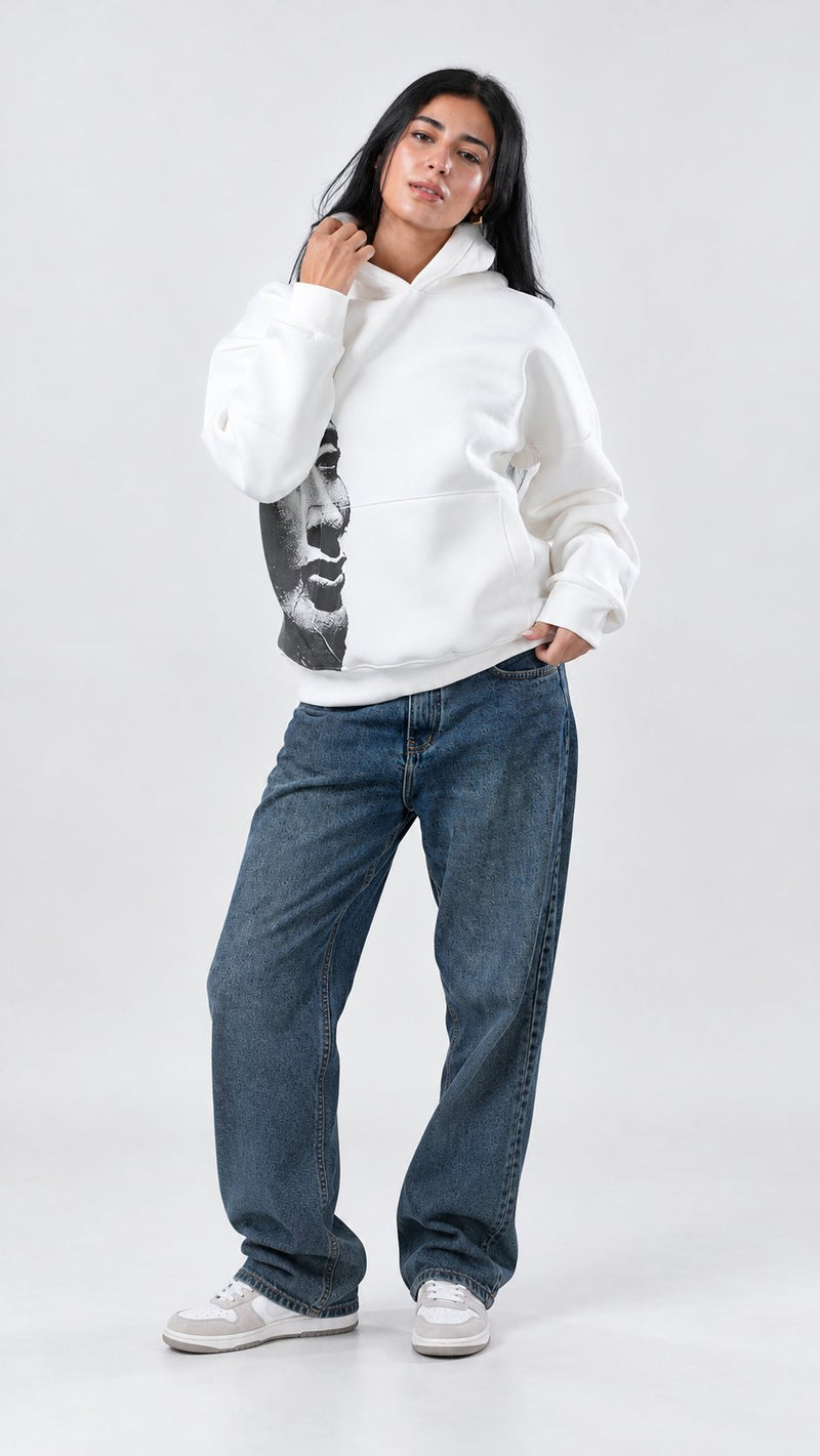 Akhen Dotted Oversize Hoodie