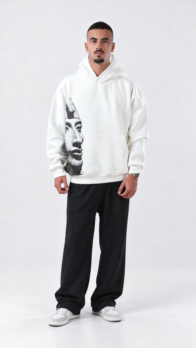 Akhen Dotted Oversize Hoodie