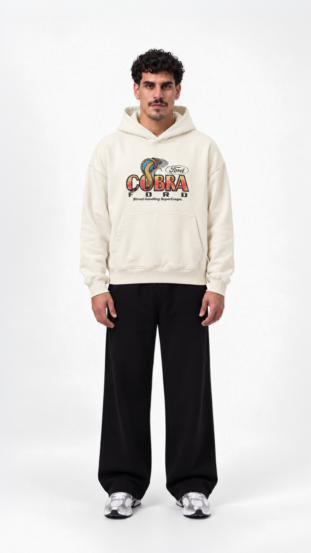 Cobra Oversize Hoodie — front view