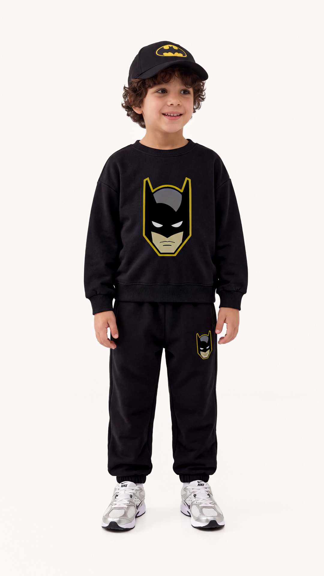 Batman Set — Black, model styling