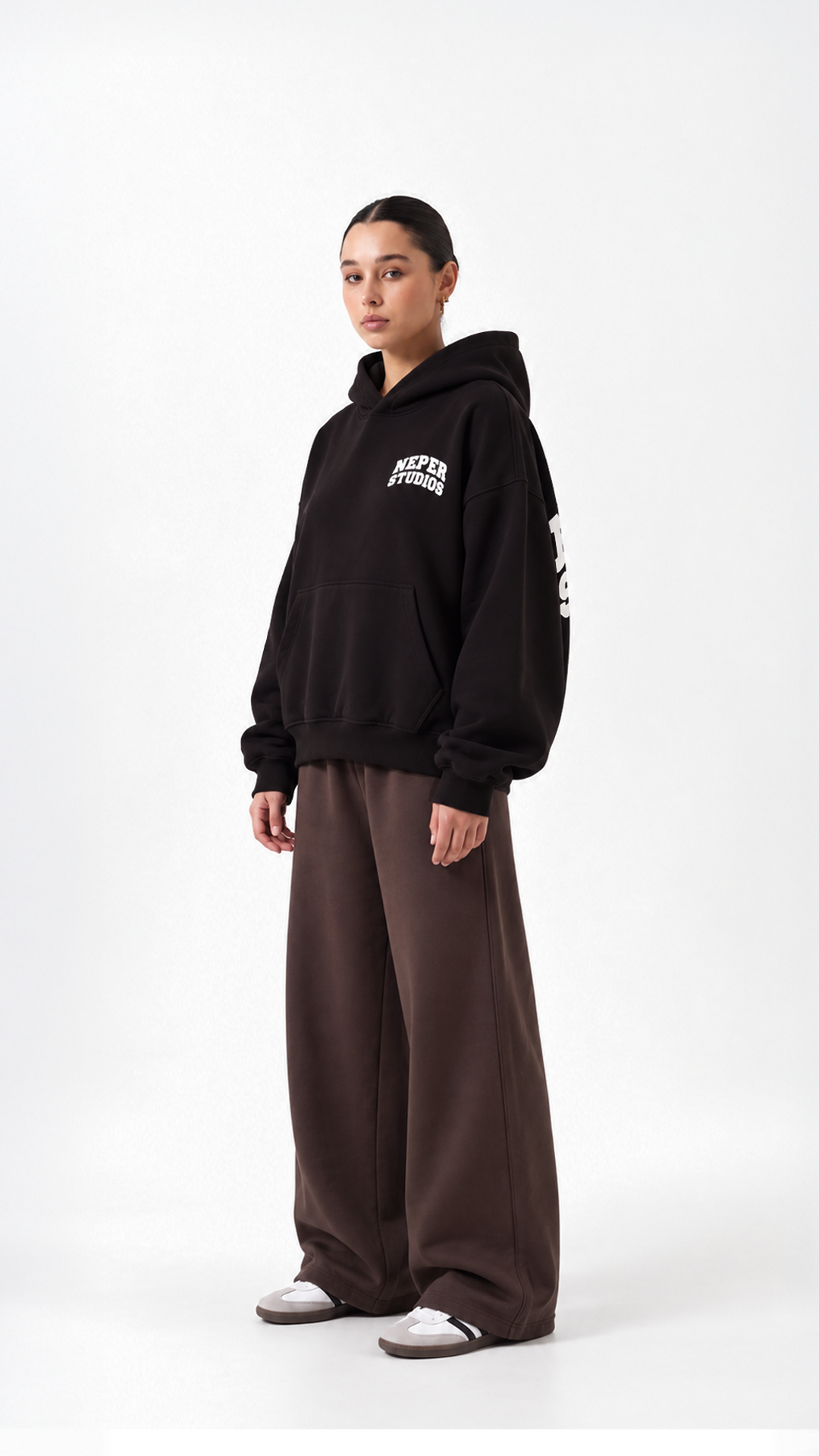 Neper Studios Oversize Hoodie — front view