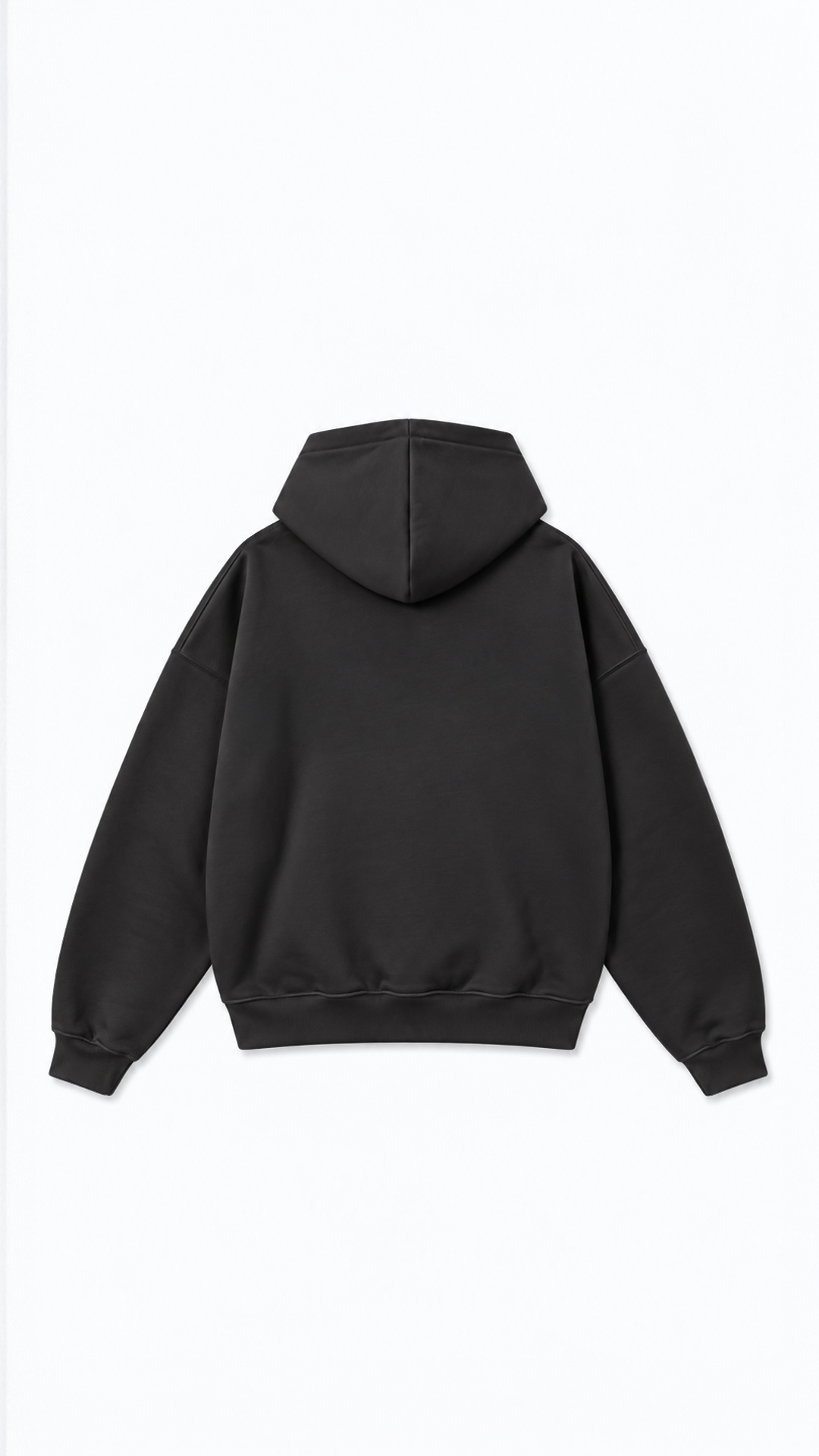 Neper Logo Oversize Hoodie — back flat lay