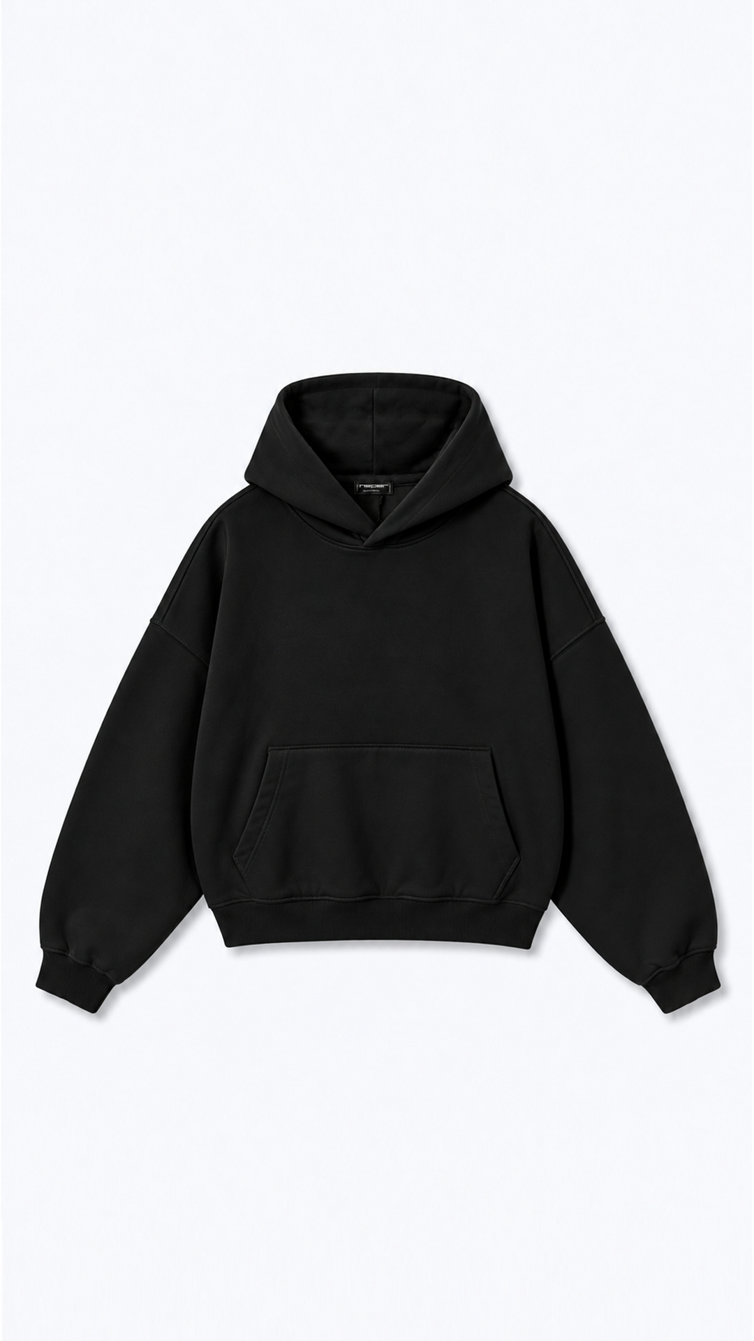 One of One Oversize Hoodie — front flat lay