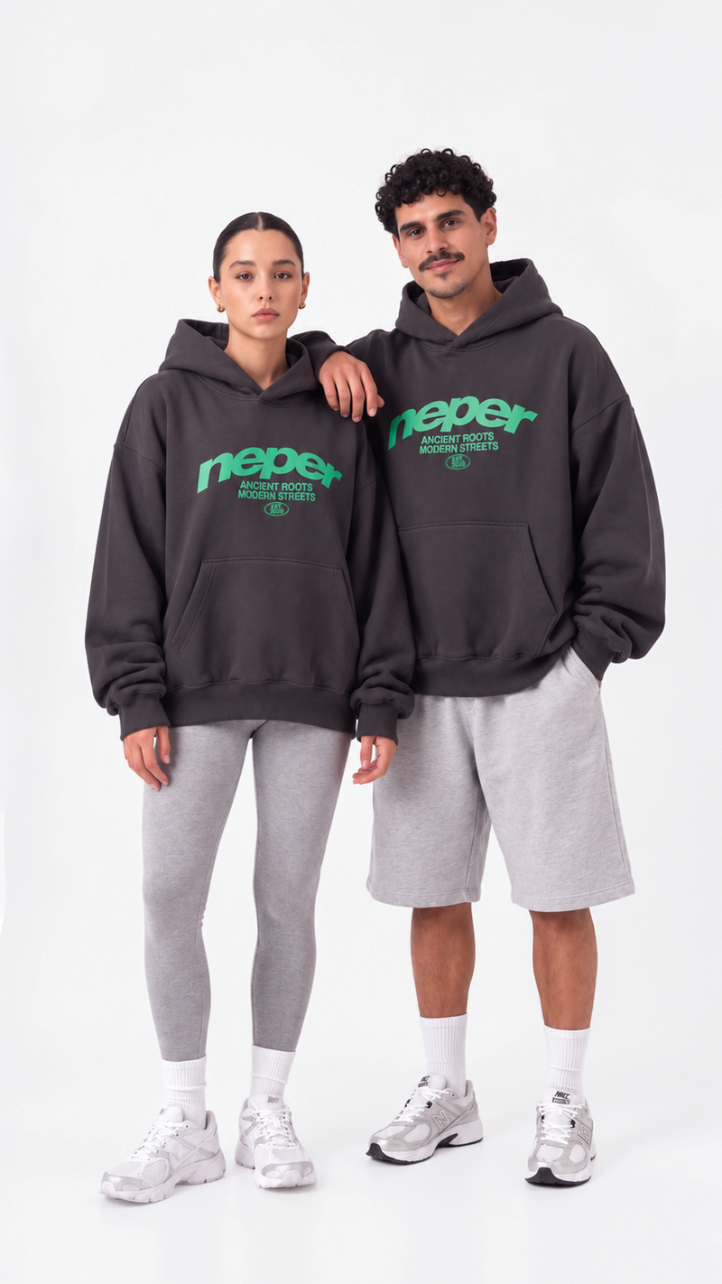 Neper Logo Oversize Hoodie