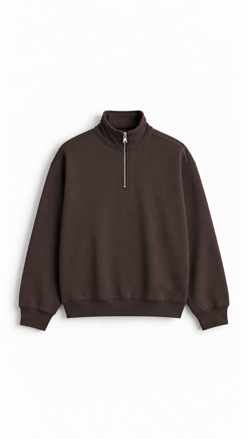 Essential Oversize Quarter Zip