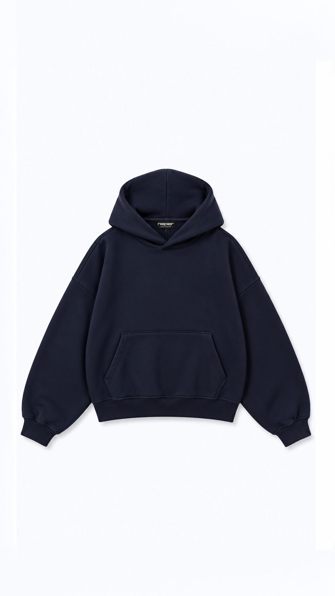 Essential Hoodie — Navy, view 2