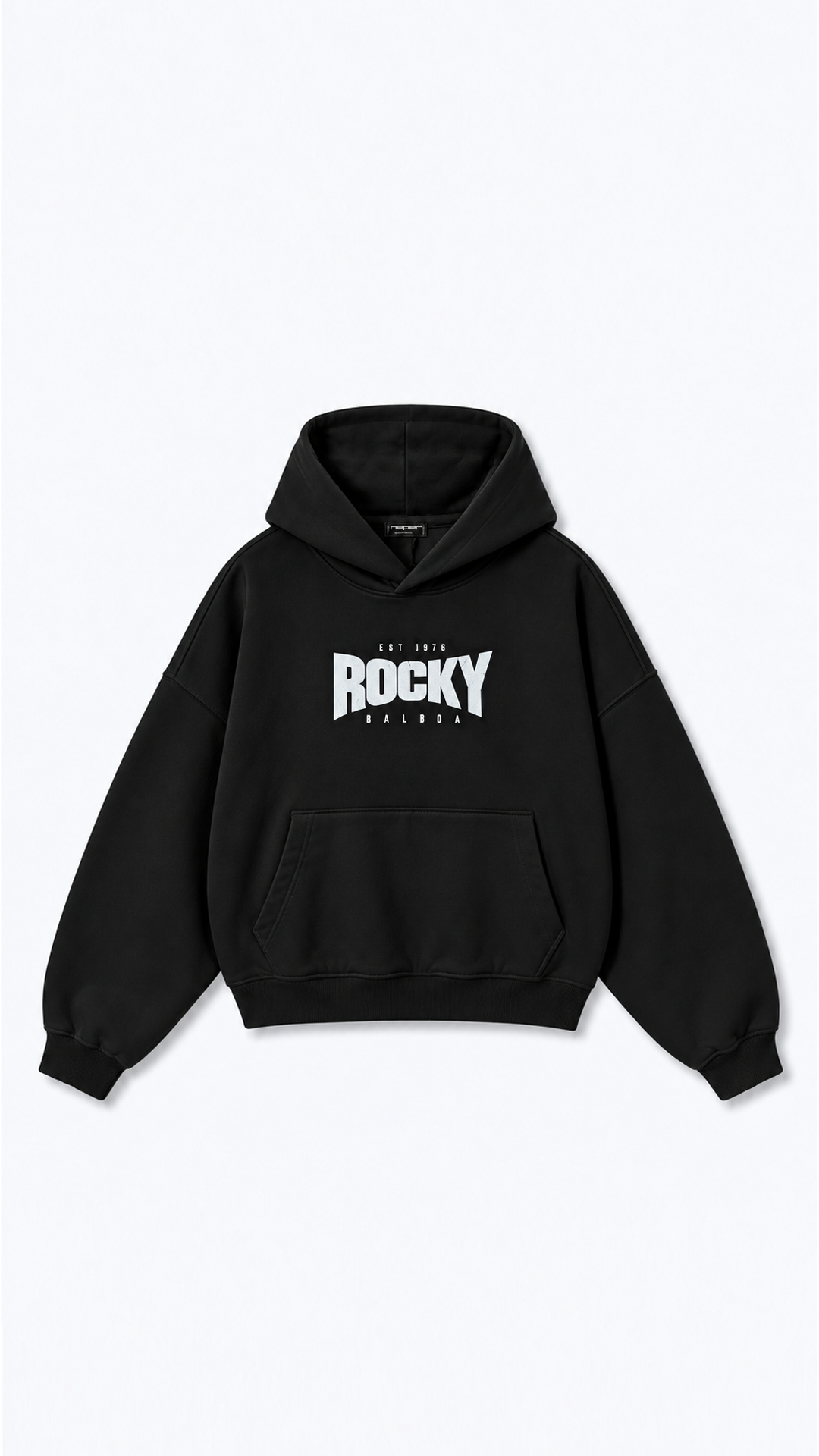 Rocky Hoodie — Black, view 2