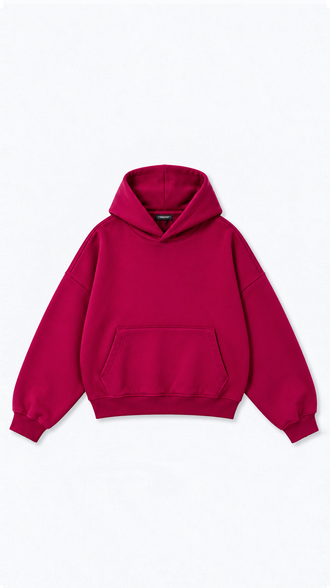 Essential Hoodie — Hot Pink, view 1