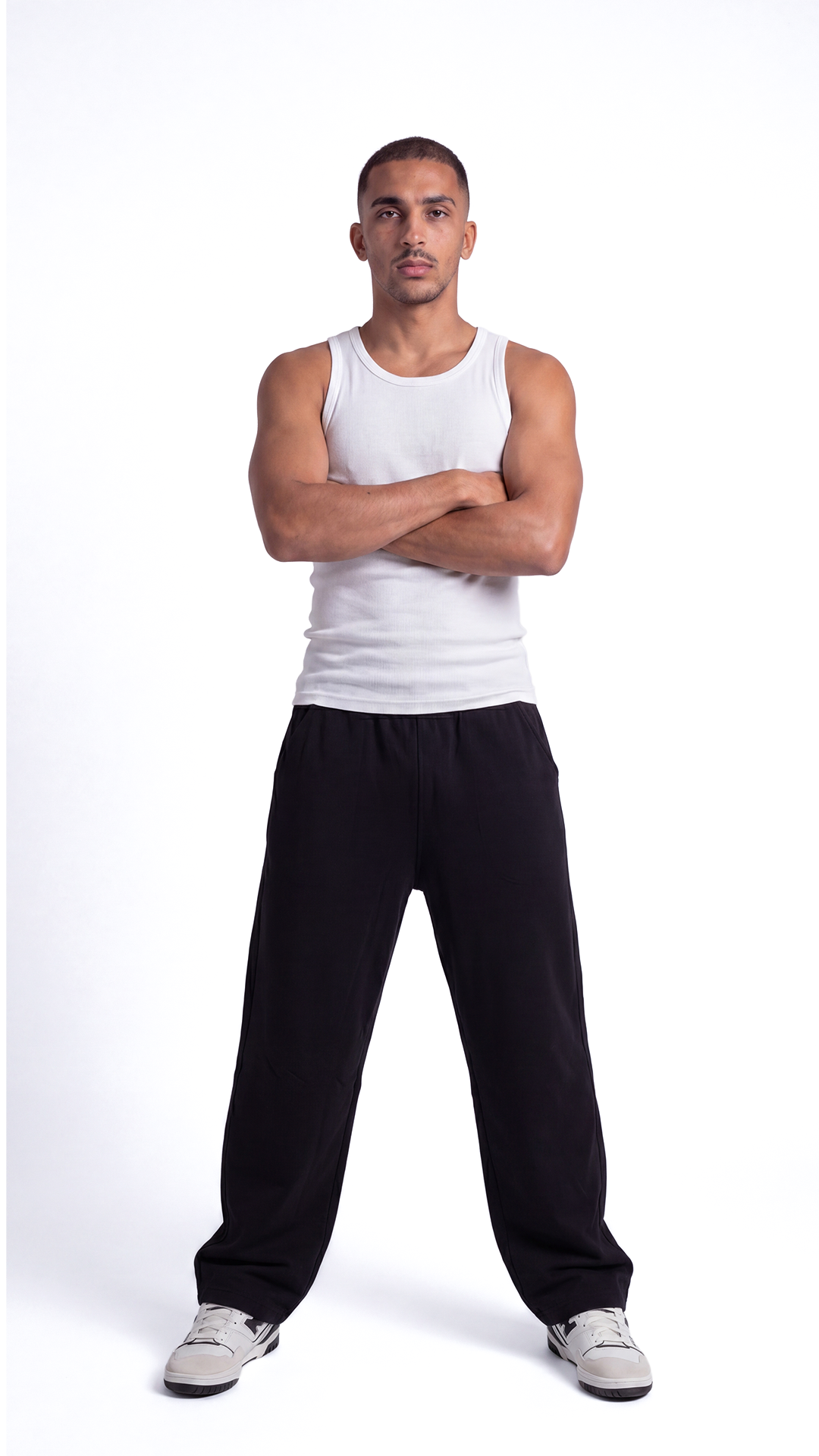 Relaxed Pants — black, view 1
