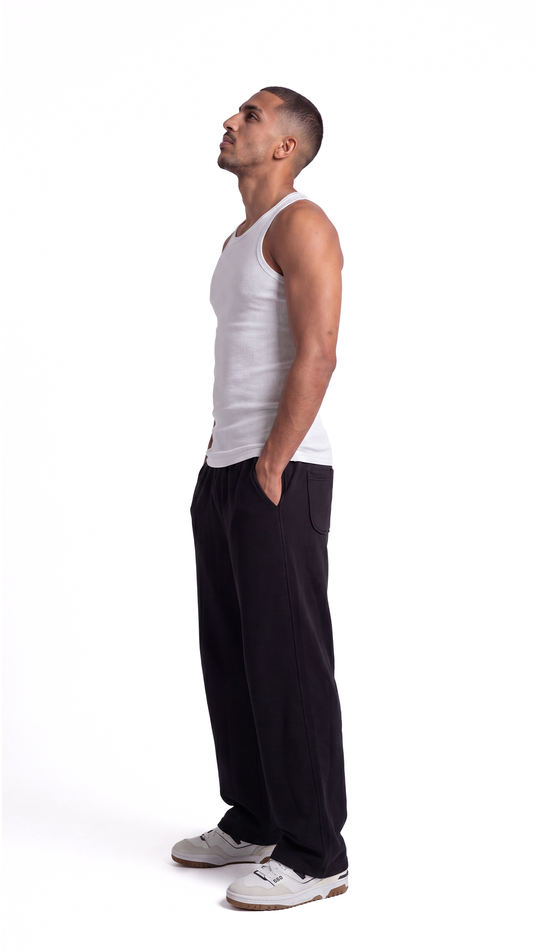 Relaxed Pants — black, view 3