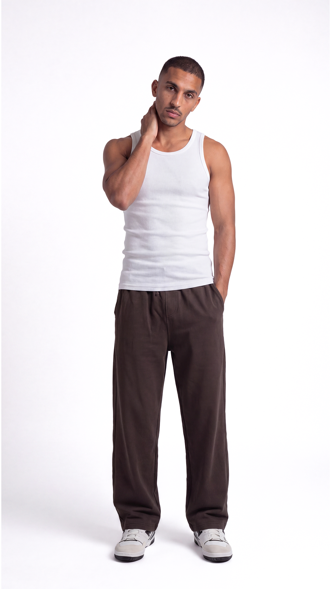 Relaxed Pants — brown, view 5
