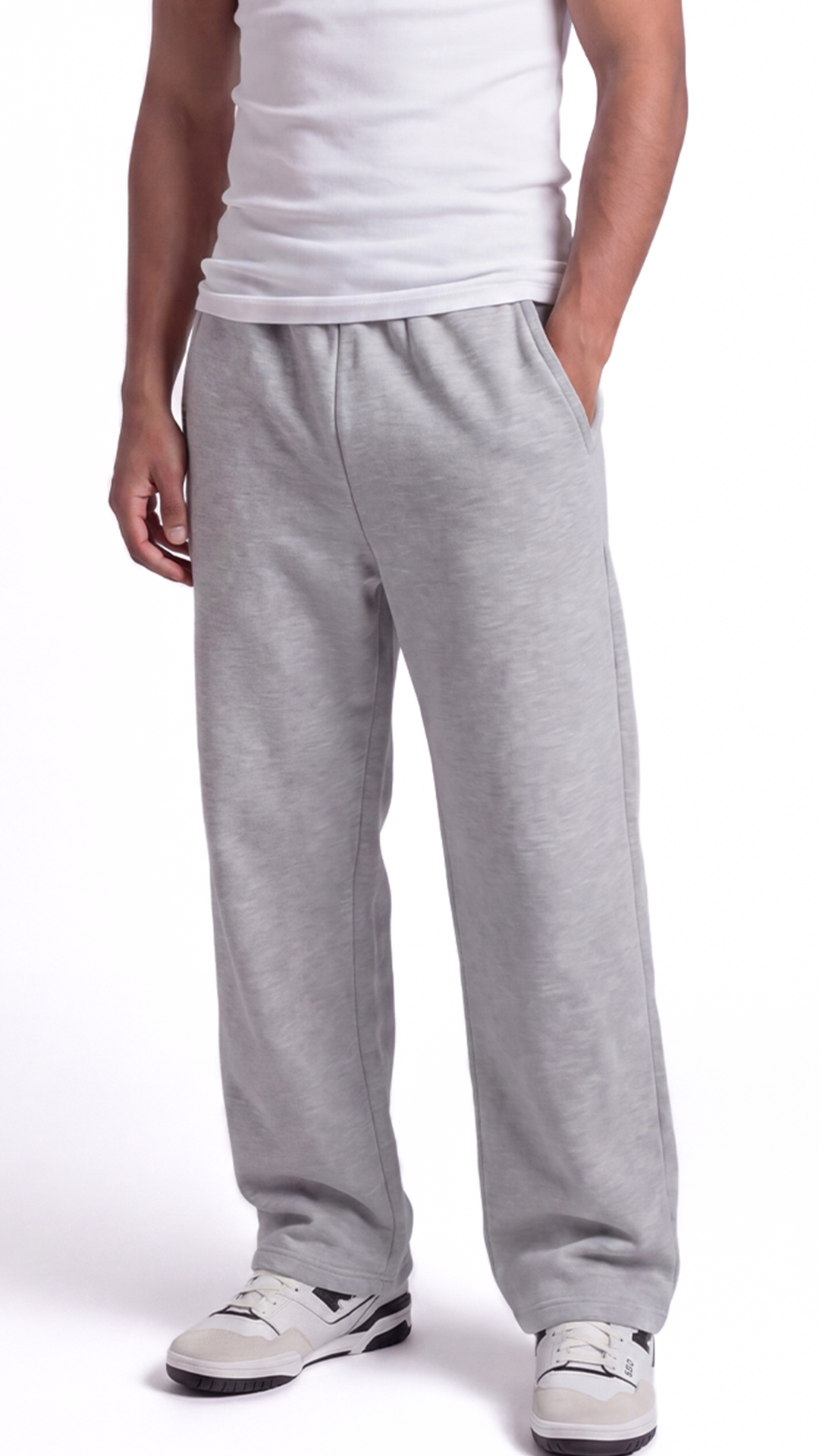 Relaxed Pants — grey, view 1