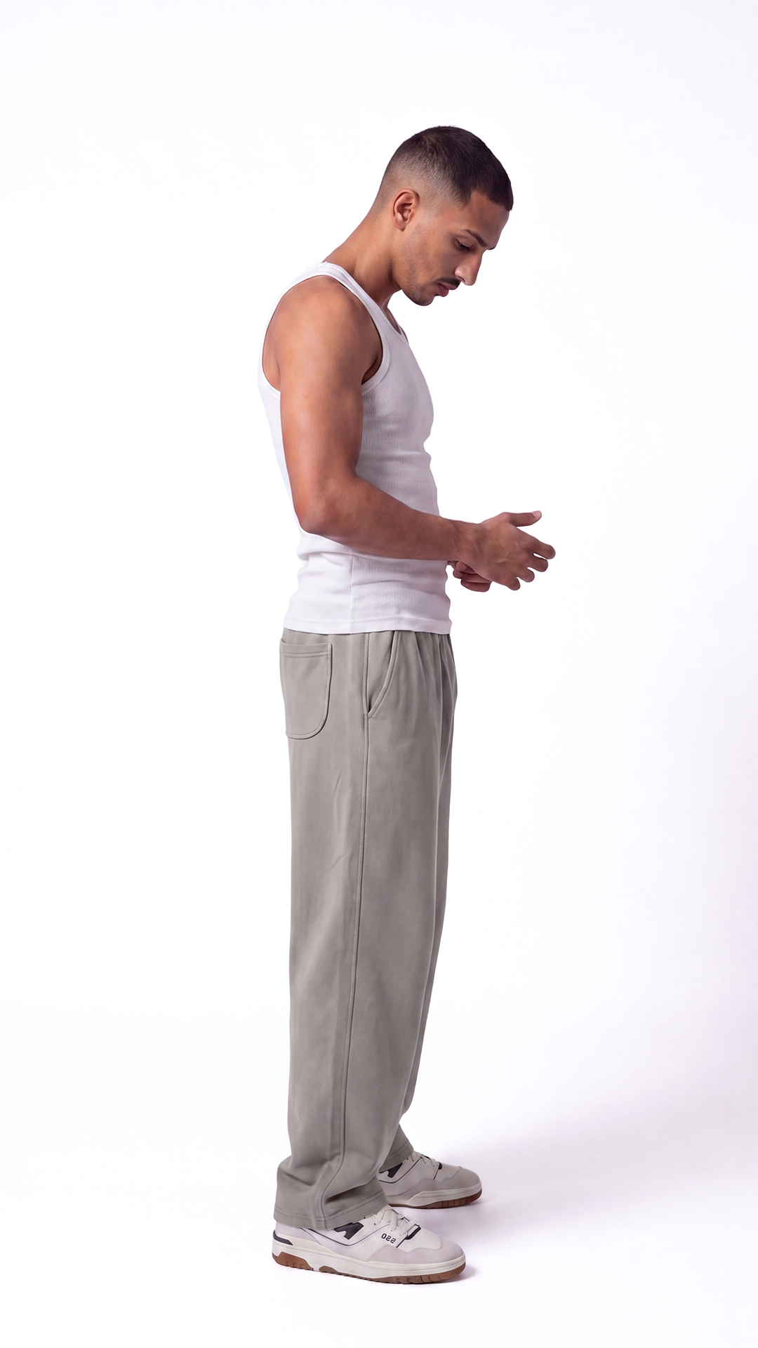 Relaxed Pants — sage, view 2