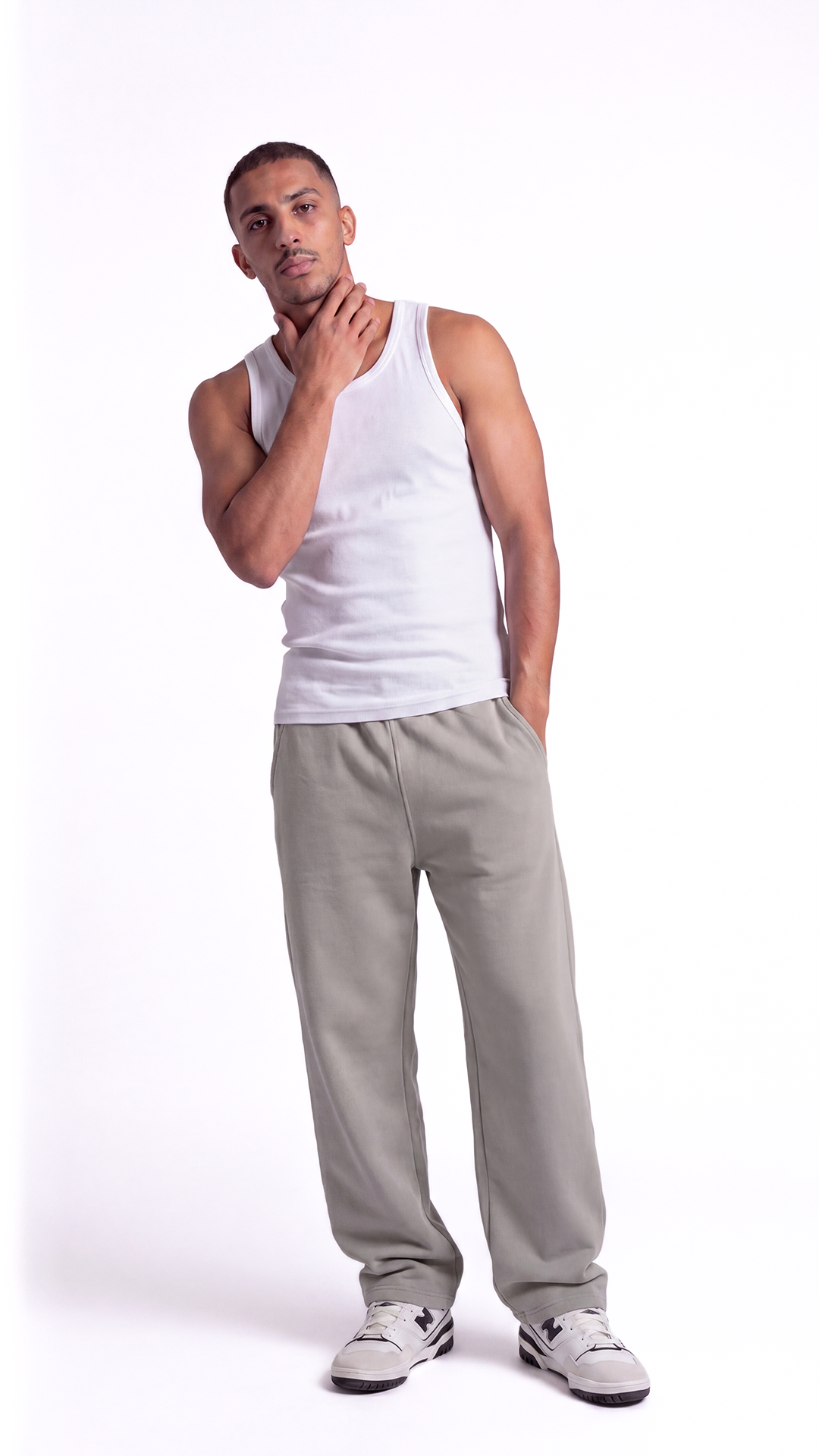 Relaxed Pants — sage, view 3
